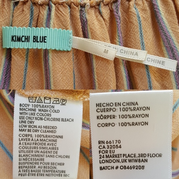 Kimchi Blue Raquel Ruffle Off The Shoulder Top M - Picture 7 of 8